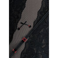 Трусы хипстеры Marc Andre Madame Noir W24-0195-W2-HPO-LZ