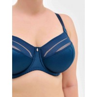 Бюстгальтер Milavitsa 107630 Синий топаз / нюд