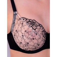 Бюстгальтер Milavitsa 127520 Черный с нюдом