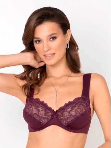 Бюстгальтер Новое Время М-115 Сливовое вино