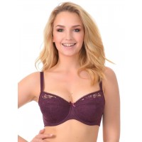 Бюстгальтер Новое Время М-042 Сливовое вино
