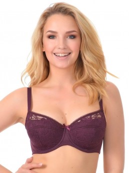 Бюстгальтер Новое Время М-042 Сливовое вино