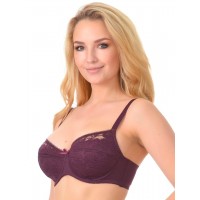 Бюстгальтер Новое Время М-042 Сливовое вино