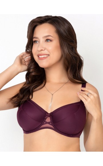 Бюстгальтер Новое Время М-010 Сливовое вино