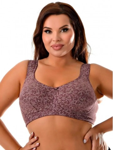 Бюстгальтер Новое Время М-030 Паутинка кофе