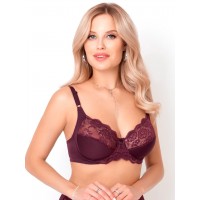 Бюстгальтер Новое Время М-017 Сливовое вино Бюстгальтер Новое Время М-017 Сливовое вино