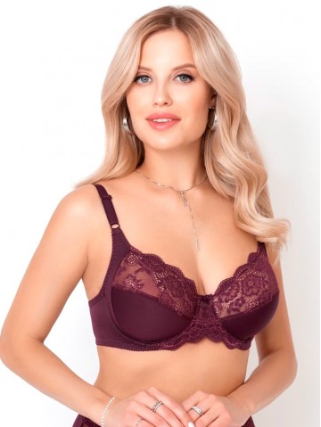 Бюстгальтер Новое Время М-017 Сливовое вино
