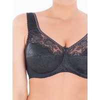 Бюстгальтер Sermija Soft 151 Тёмный графит (распродажа)