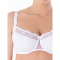 Бюстгальтер Sermija Balconette 37 Белый (распродажа)