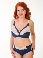 Бюстгальтер Valmira 1141 VANDA Синий в крапинку (sale)