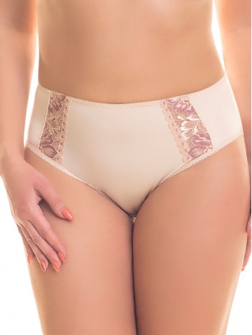 Трусы Valmira 2934 Бежевый с розовым рубином