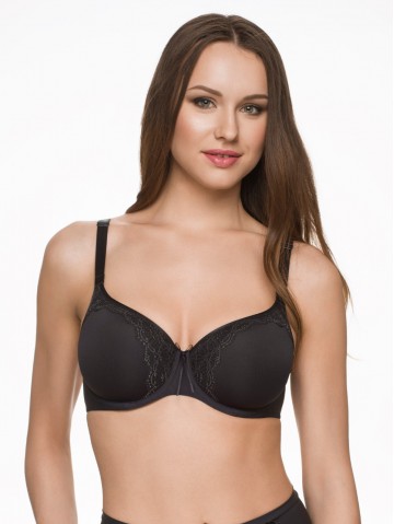 Бюстгальтер Sermija Spacer 176 Чёрный жемчуг (распродажа)