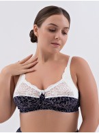 Бюстгальтер Valmira 1201 ROZITA Синий с молоком (sale)