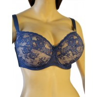 Бюстгальтер Milavitsa 116180 Синий топаз / нюд (sale)