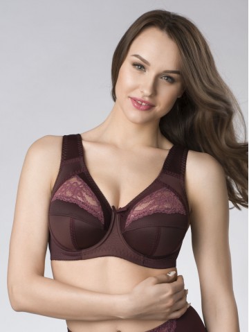 Бюстгальтер Sermija Soft 36 Махагон (распродажа)