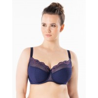 Бюстгальтер Sermija Semi-Soft 183 Синий сапфир (распродажа)