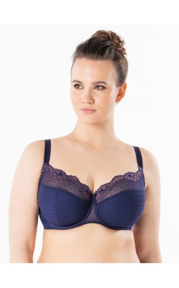 Бюстгальтер Sermija Semi-Soft 183 Синий сапфир (распродажа)