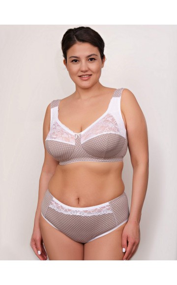 Бюстгальтер Valmira 1101 ROSE Кофейный в горошек (sale)