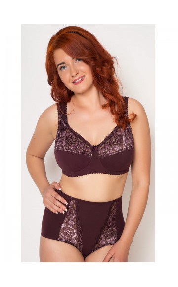 Бюстгальтер Valmira 1104 LIDA Вино с миндалем (sale)
