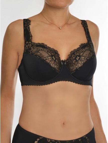Бюстгальтер Valmira 1109 VIOLA Черная бронза (SALE)