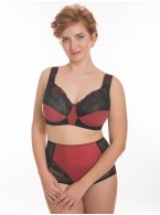 Бюстгальтер Valmira 1113 LAUREN Гранатовый в крапинку (sale)