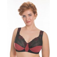 Бюстгальтер Valmira 1113 LAUREN Гранатовый в крапинку (sale)