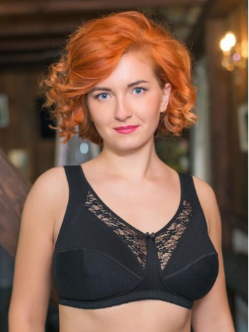 Бюстгальтер Valmira 1145 VALIJA Тиснённый чёрный