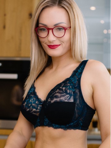 Бюстгальтер Valmira 1113 LAUREN Чёрный кварц (sale)