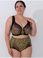 Бюстгальтер Valmira 1112 MARTA Черный с желтым (SALE)