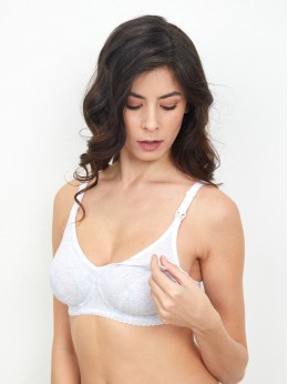 Бюстгальтер Valeria 015009 Светло-серый меланж Бюстгальтер Valeria 015009 Светло-серый меланж