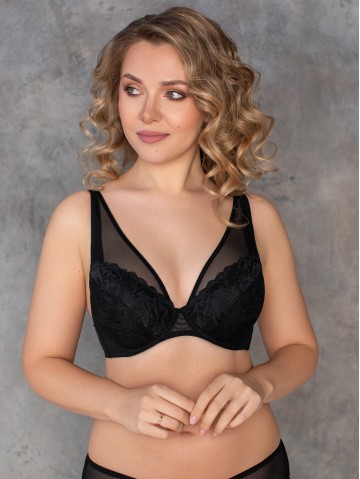 Бюстгальтер Lady Lux 280-180 Черный (распродажа)