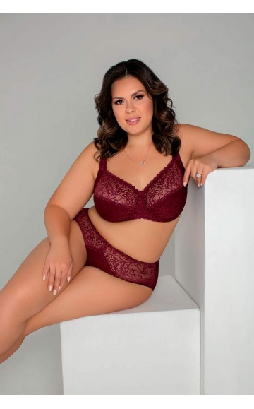 Бюстгальтер Lady Lux 296 Бургундское вино (распродажа)