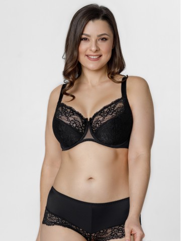 Бюстгальтер Sermija Semi-Soft 38 Черный