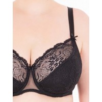 Бюстгальтер Sermija Semi-Soft 04 Чёрный