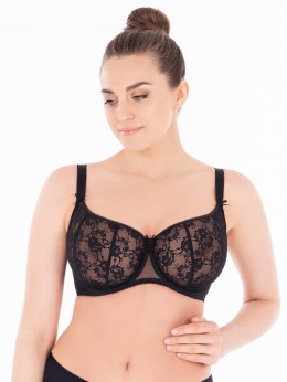 Бюстгальтер Sermija Soft 43 Чёрный