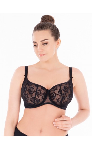 Бюстгальтер Sermija Soft 43 Чёрный
