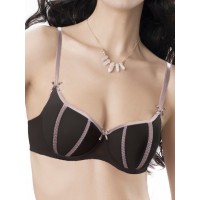 Бюстгальтер Sermija Balconette 20 Чёрный