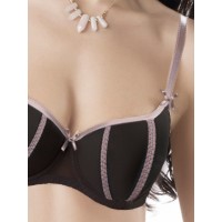 Бюстгальтер Sermija Balconette 20 Чёрный