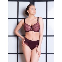 Бюстгальтер Sermija Semi-Soft 38 Махагон