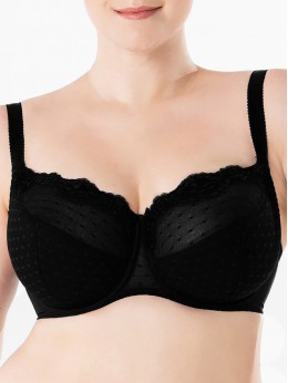 Бюстгальтер Sermija Semi-Soft 182 Чёрный