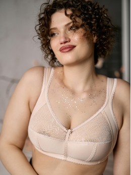 Бюстгальтер Sermija Dancing petals 186 Melissa Крем-брюле