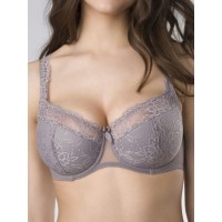 Бюстгальтер Sermija Balconette 37 Серый жемчуг