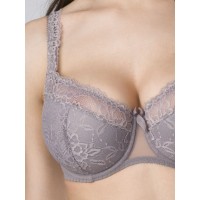 Бюстгальтер Sermija Balconette 37 Серый жемчуг