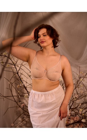 Бюстгальтер Sermija Dancing petals 187 Jasmine Крем-брюле