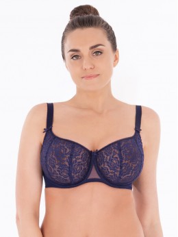 Бюстгальтер Sermija Soft 40 Синий сапфир