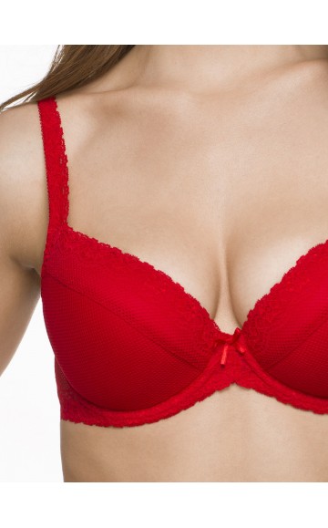 Бюстгальтер Sermija Push Up 121 Красный