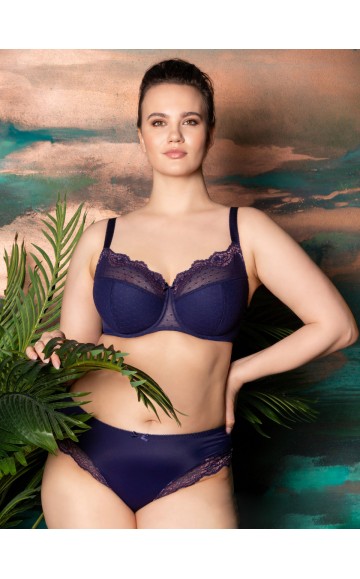 Бюстгальтер Sermija Semi-Soft 183 Синий сапфир