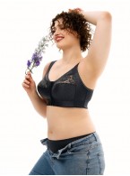 Бюстгальтер Sermija Pelageya 190 Темный графит