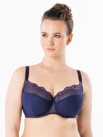 Бюстгальтер Sermija Semi-Soft 183 Синий сапфир