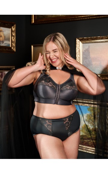 Бюстгальтер Sermija Pelageya 190 Темный графит